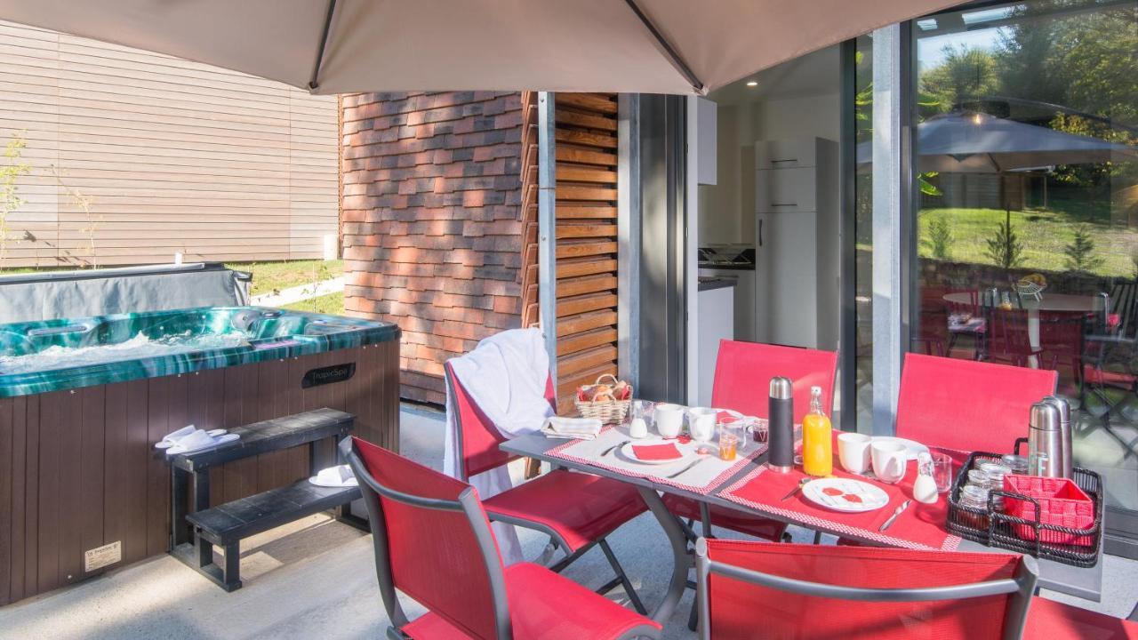 Apartmán Plein Sud Avec Jacuzzi Privatif Et Parking Prive Sarlat-la-Canéda Exteriér fotografie